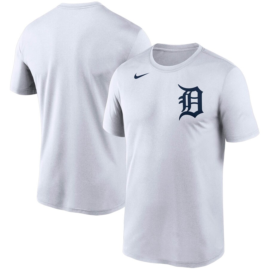 Men's Detroit Tigers Nike White Wordmark Legend Performance T-Shirt