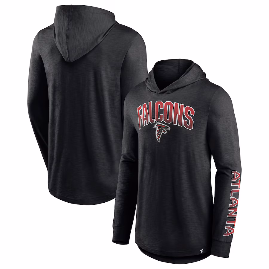 Men's New England Patriots Nike Navy Lockup Tri-Blend Hoodie T-Shirt