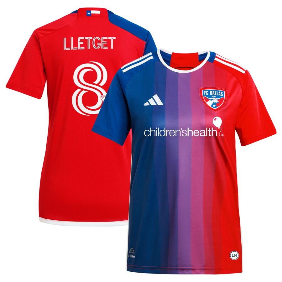 Women's FC Dallas Sebastian Lletget adidas Navy 2024 After Burner Replica Player Jersey