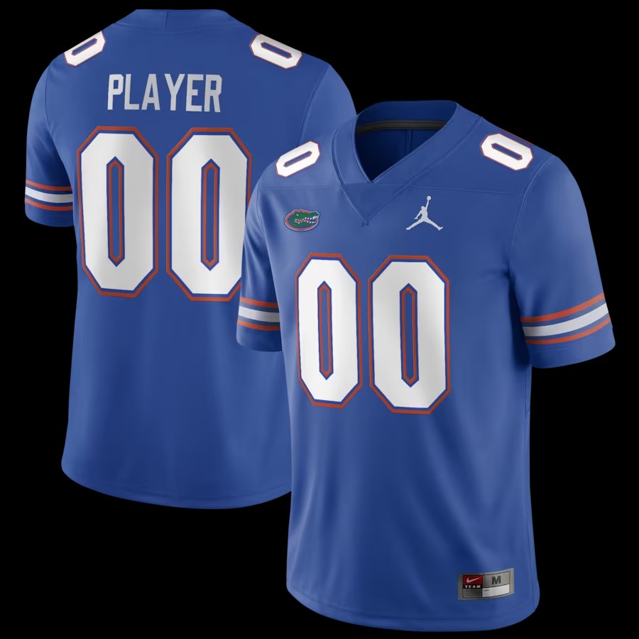 Florida Gators Jordan Brand Pick-A-Player NIL Replica Football Jersey - Royal
