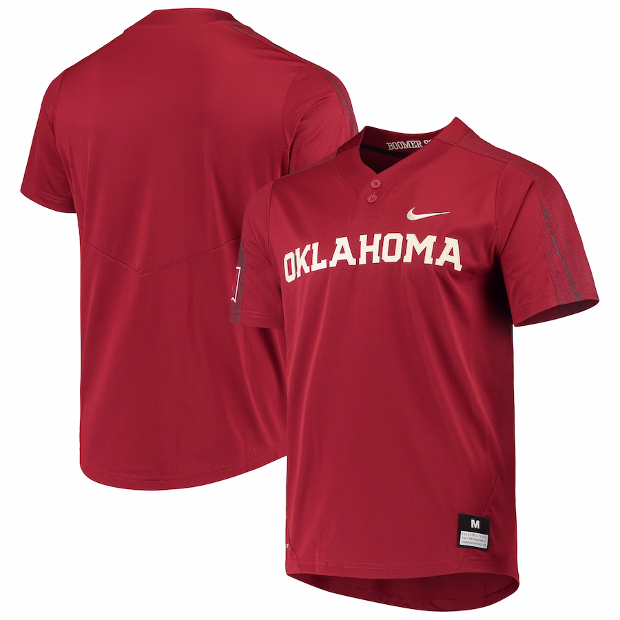 Oklahoma Sooners Nike Unisex Replica Softball Jersey - Crimson