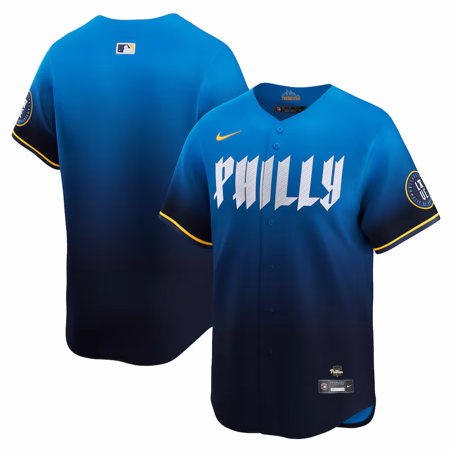 Men's Philadelphia Phillies Nike Navy City Connect Limited Jersey