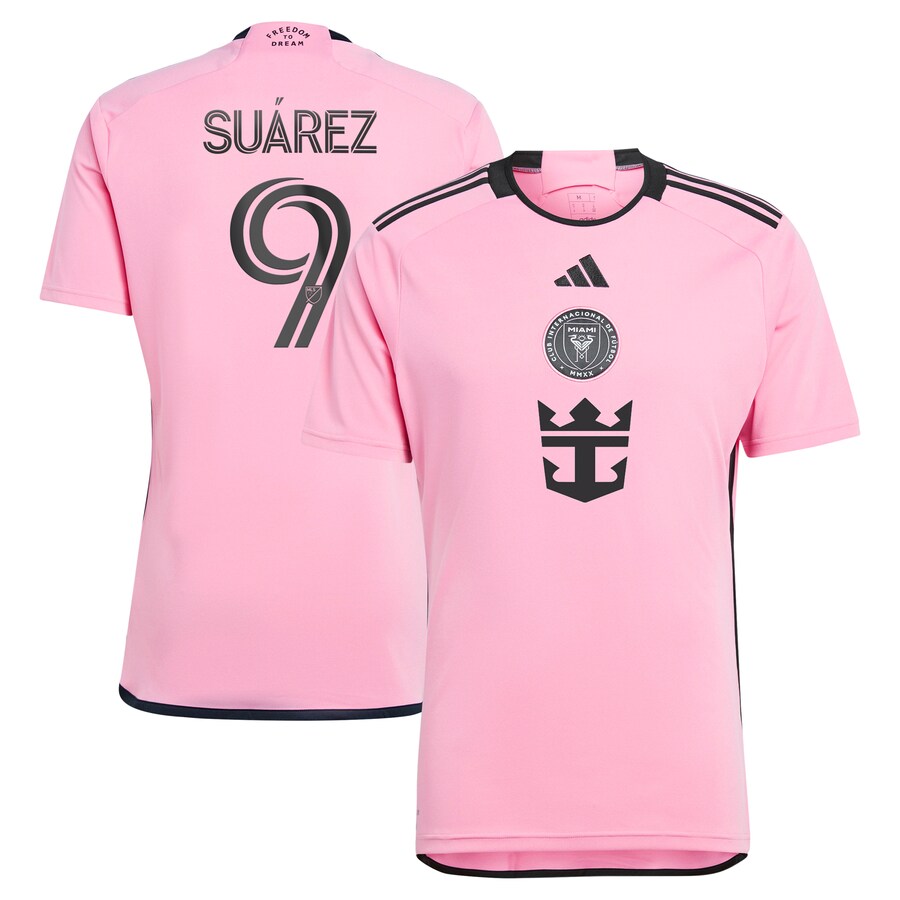 Men's Inter Miami CF Luis Suárez adidas Pink 2024 2getherness Replica Player Jersey