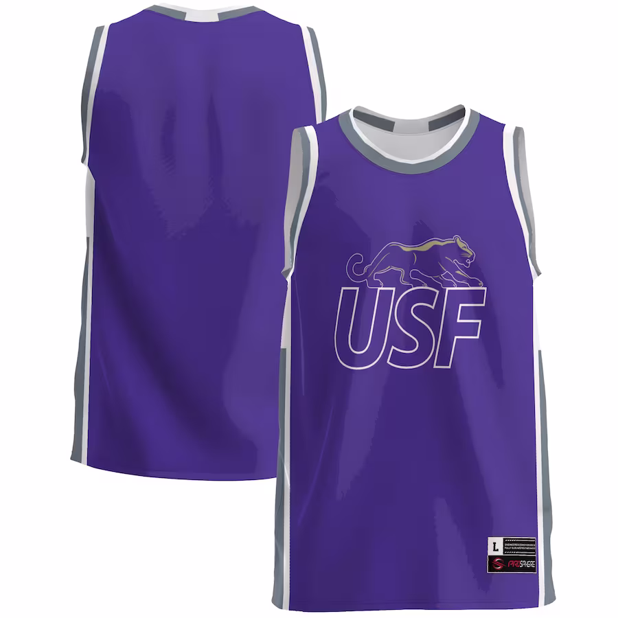 University of Sioux Falls Cougars GameDay Greats  Lightweight Basketball Jersey - Purple