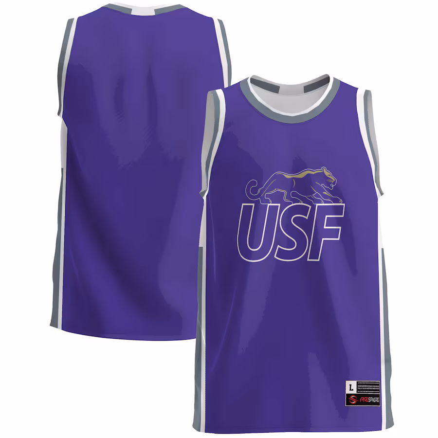 Men's GameDay Greats  Purple University of Sioux Falls Cougars  Lightweight Basketball Jersey