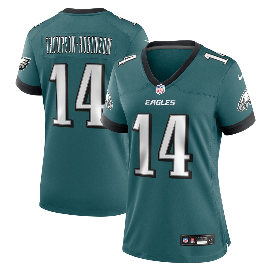 Women's Philadelphia Eagles Dorian Thompson-Robinson Nike Midnight Green Team Game Jersey