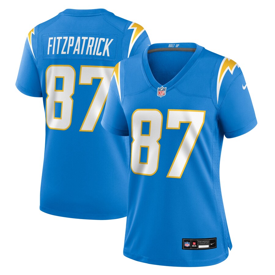 Women's Los Angeles Chargers Dez Fitzpatrick Nike Powder Blue Team Game Jersey