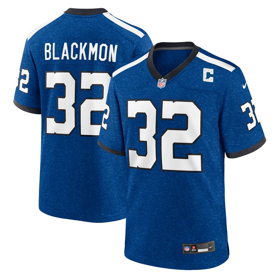 Men's Indianapolis Colts Julian Blackmon Nike Blue Alternate Game Jersey