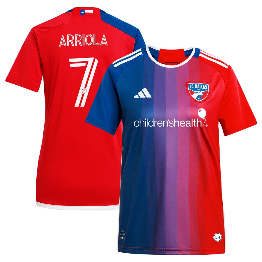Women's FC Dallas Paul Arriola adidas Navy 2024 After Burner Replica Player Jersey