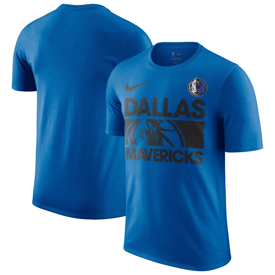 Men's Dallas Mavericks Nike Royal Courtside This Is Our Year T-Shirt
