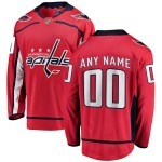 Men's Washington Capitals Fanatics Branded Red Home Breakaway Custom Jersey