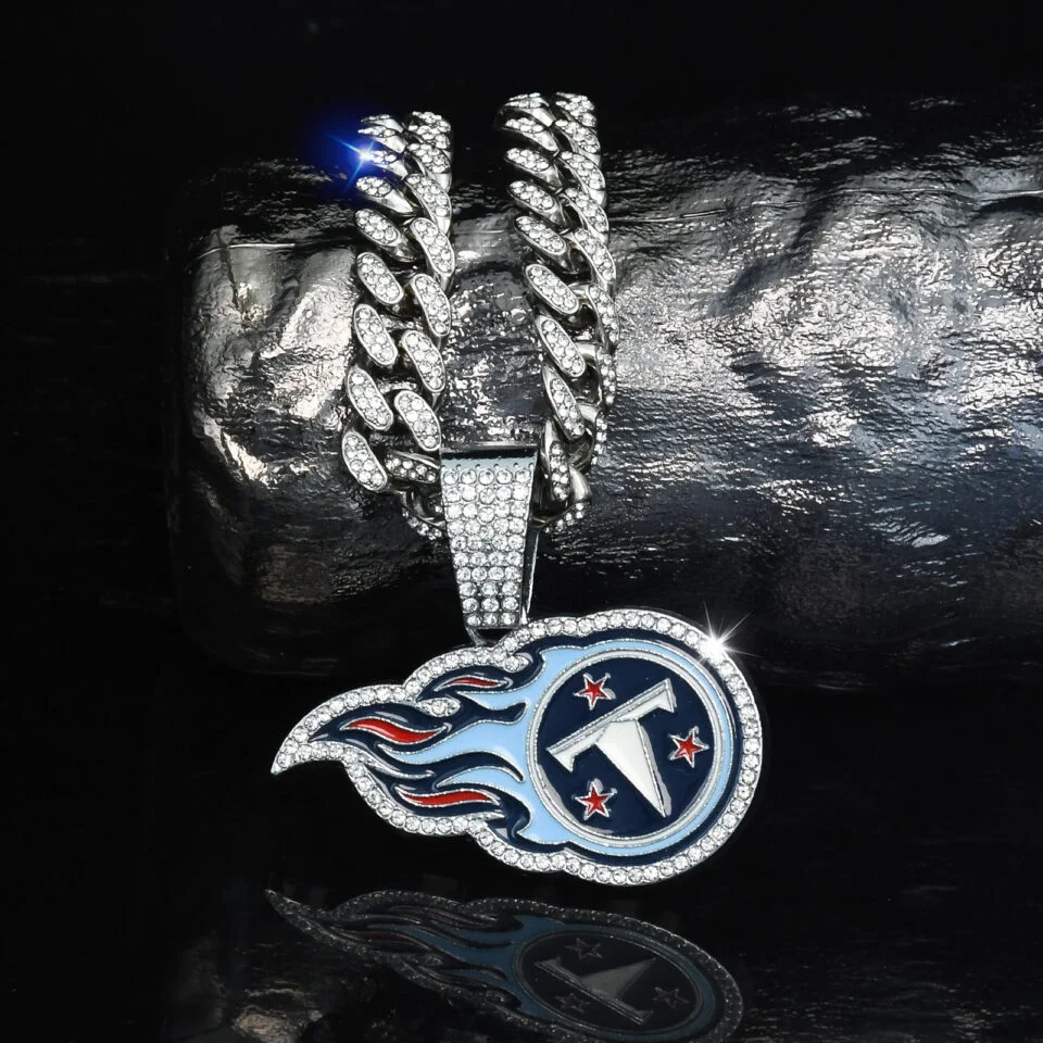 Tennessee Titans Football Necklace