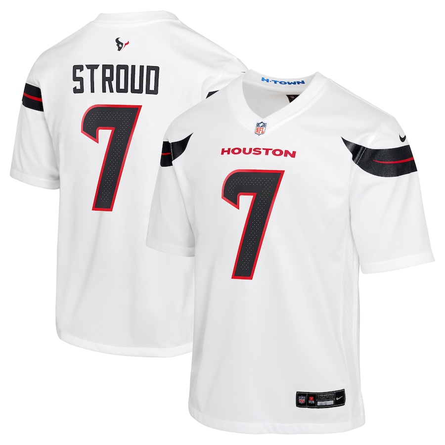 Youth Houston Texans C.J. Stroud Nike White Game Jersey