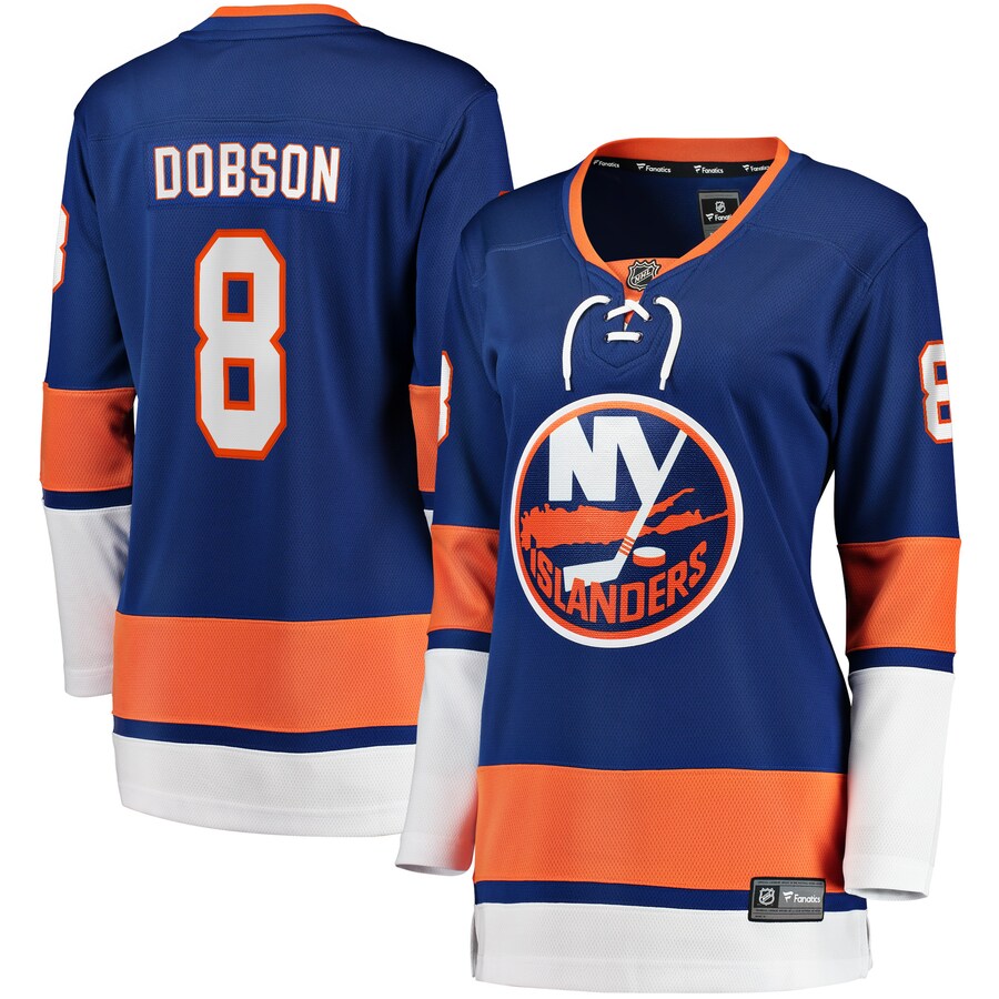 Women's New York Islanders Noah Dobson Fanatics Branded Royal Home Breakaway Player Jersey