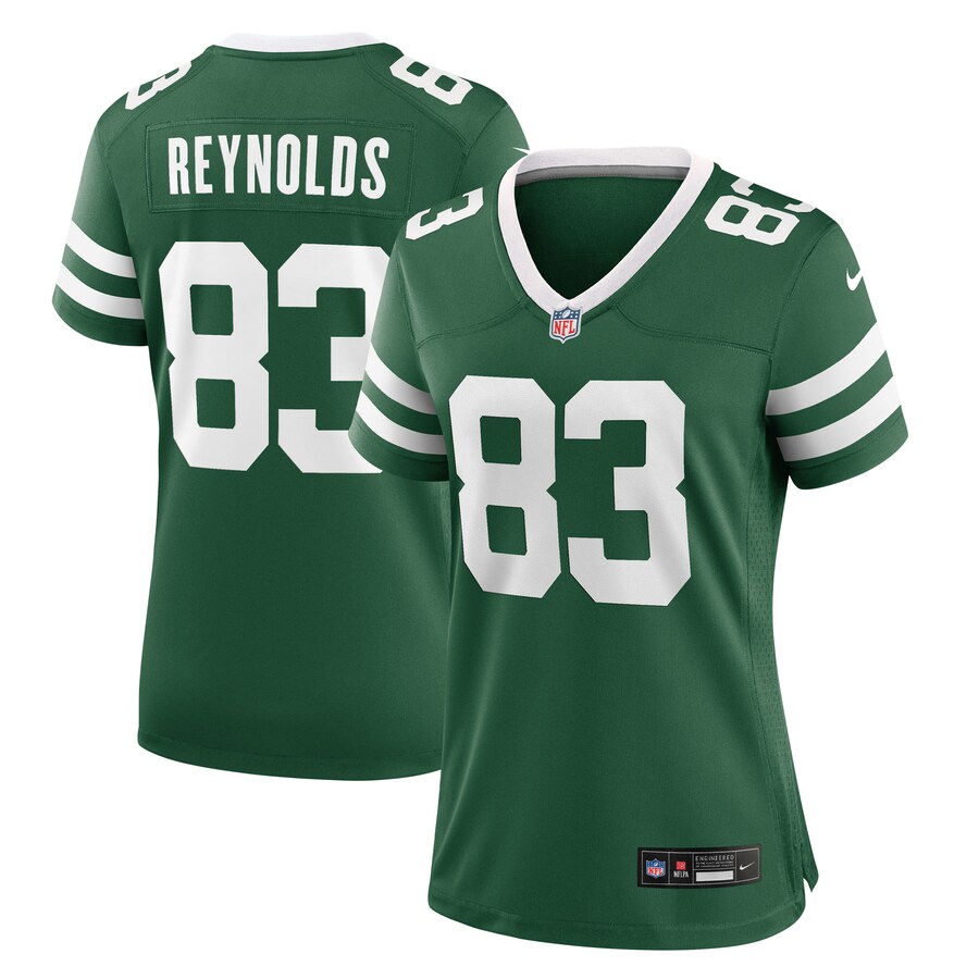 Women's New York Jets Josh Reynolds Nike Legacy Green Team Game Jersey