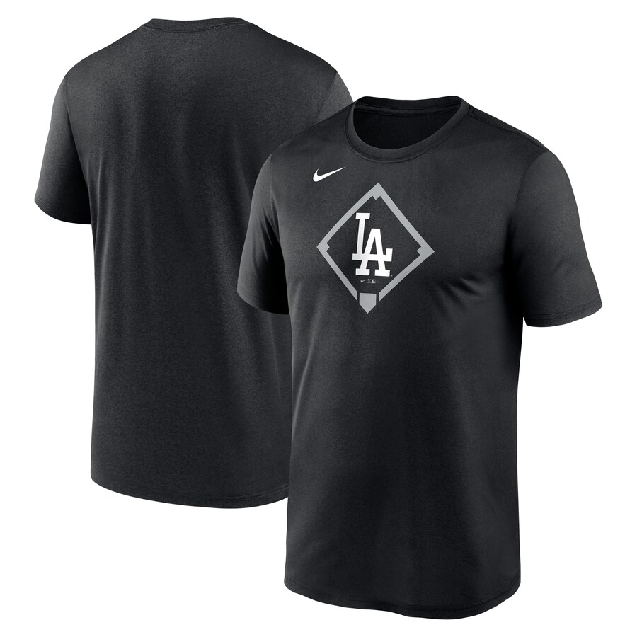 Men's Los Angeles Dodgers Nike Black Icon Legend Performance T-Shirt