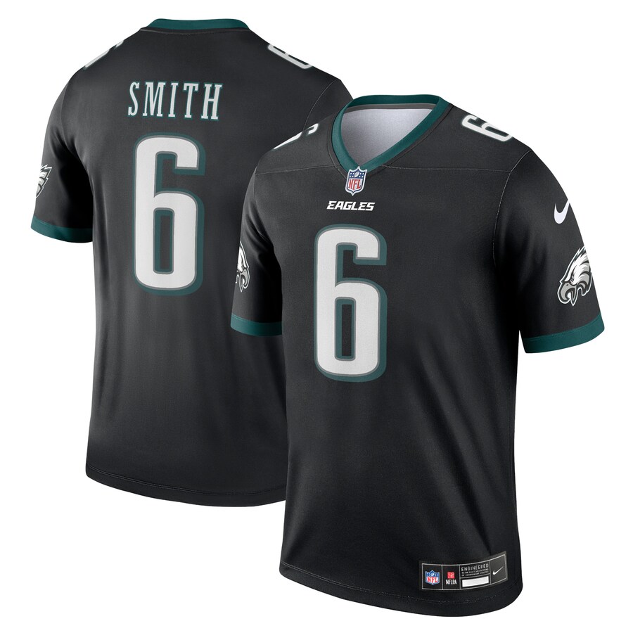 Men's Philadelphia Eagles DeVonta Smith Nike Black Legend Player Performance Top