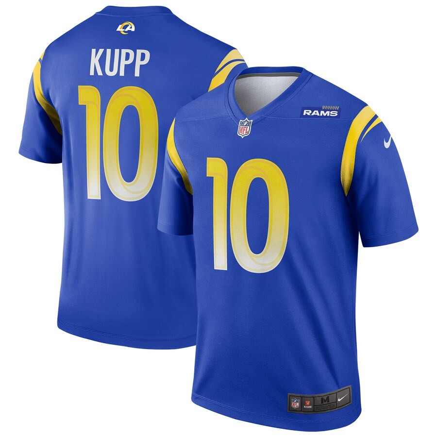 Men's Los Angeles Rams Cooper Kupp Nike Royal Team Legend Player Performance Top