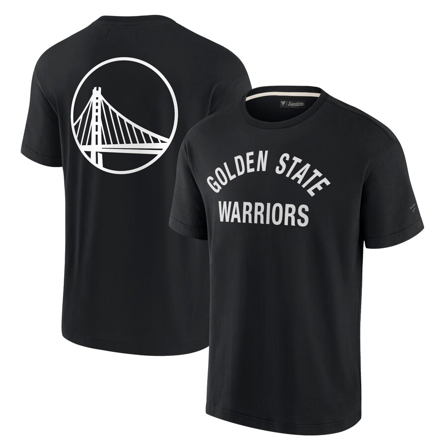 Unisex Golden State Warriors Fanatics Black Elements Super Soft Short Sleeve T-Shirt