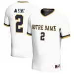 Korbin Albert Notre Dame Fighting Irish GameDay Greats Unisex Women's Soccer Lightweight Fashion Jersey - White