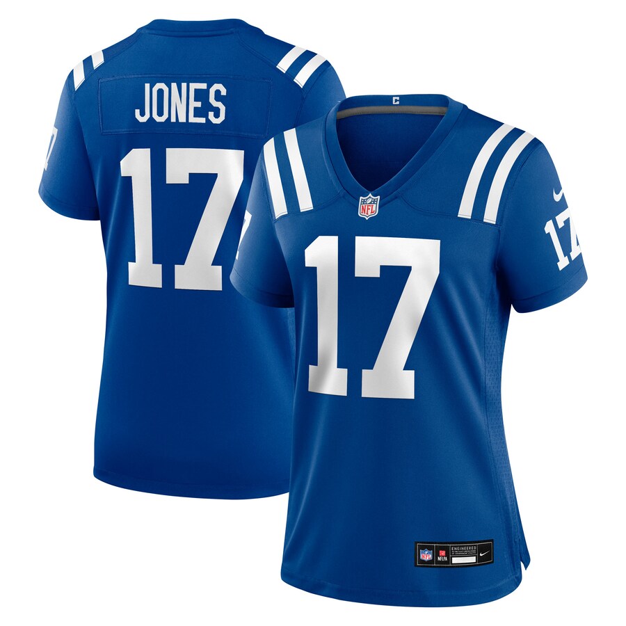 Women's Indianapolis Colts Daniel Jones Nike Royal Team Game Jersey