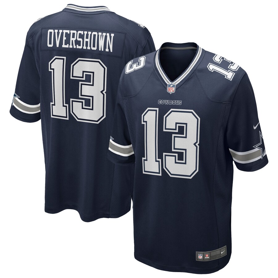 Men's Dallas Cowboys DeMarvion Overshown Nike Navy Game Jersey