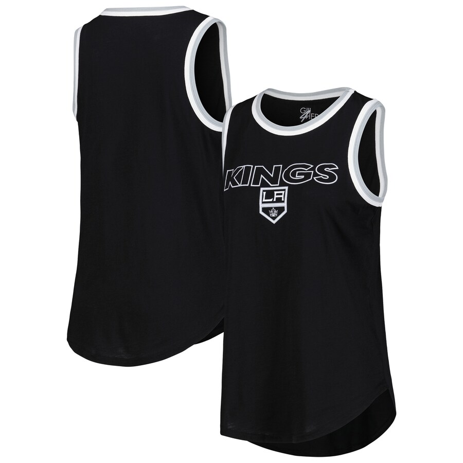 Women's Los Angeles Kings G-III 4Her by Carl Banks Black Strategy Tank Top