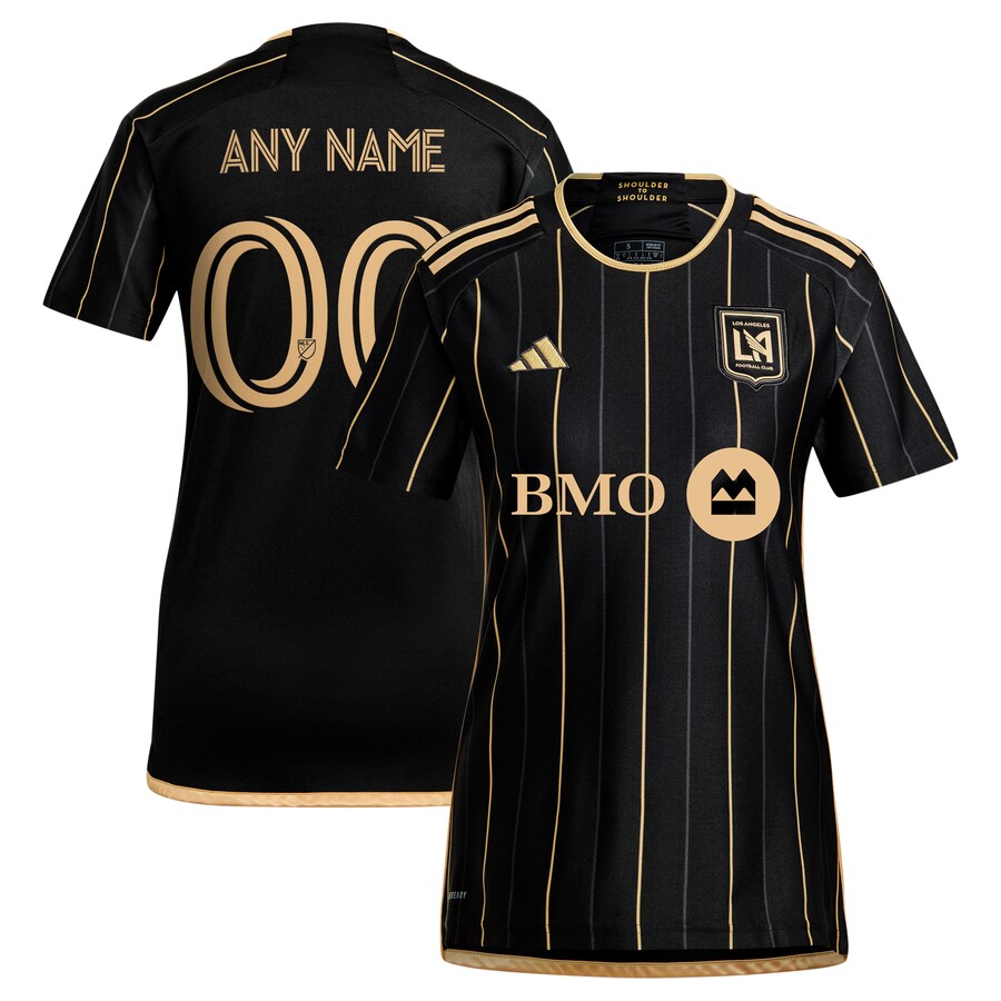 Women's LAFC  adidas Black 2024 Primary Replica Custom Jersey