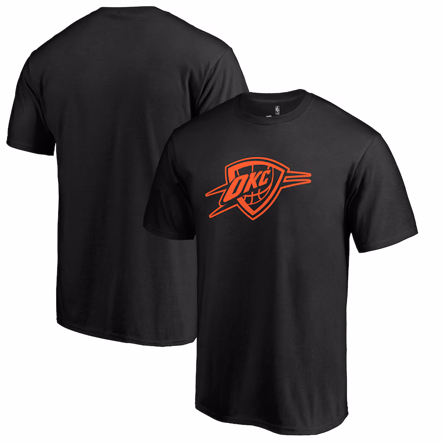 Men's Oklahoma City Thunder Black Taylor T-Shirt