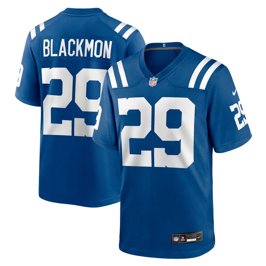 Men's Indianapolis Colts Mekhi Blackmon Nike Royal Team Game Jersey