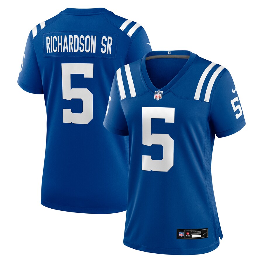 Women's Indianapolis Colts Anthony Richardson Sr. Nike Royal Team Game Jersey