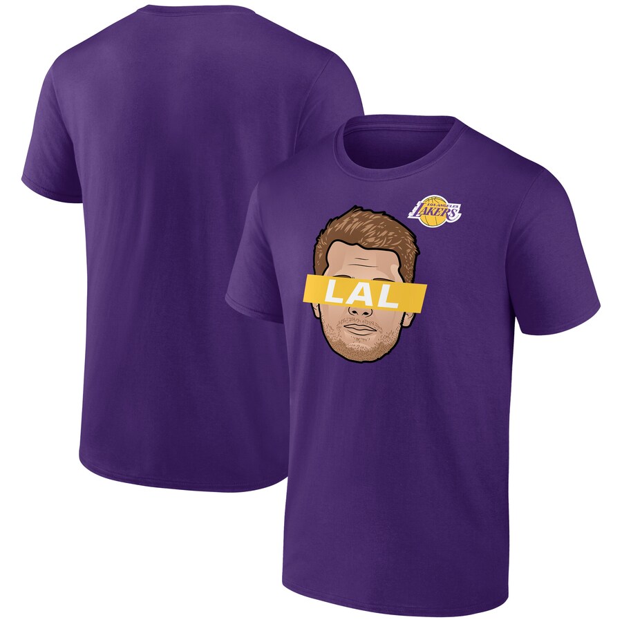 Men's Los Angeles Lakers Luka Dončić Purple Know The Game T-Shirt