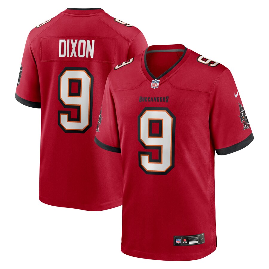 Men's Tampa Bay Buccaneers Riley Dixon Nike Red Team Game Jersey