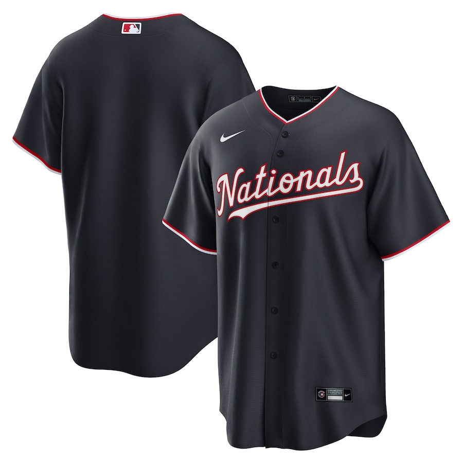 Men's Washington Nationals Nike Navy Alternate Replica Jersey