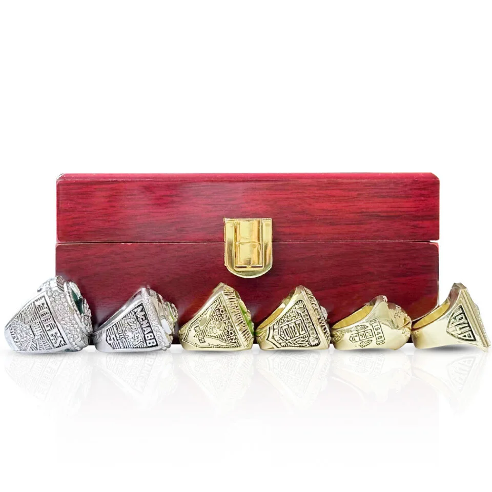 Philadelphia Eagles Super Bowl 6 Ring Championship Collection