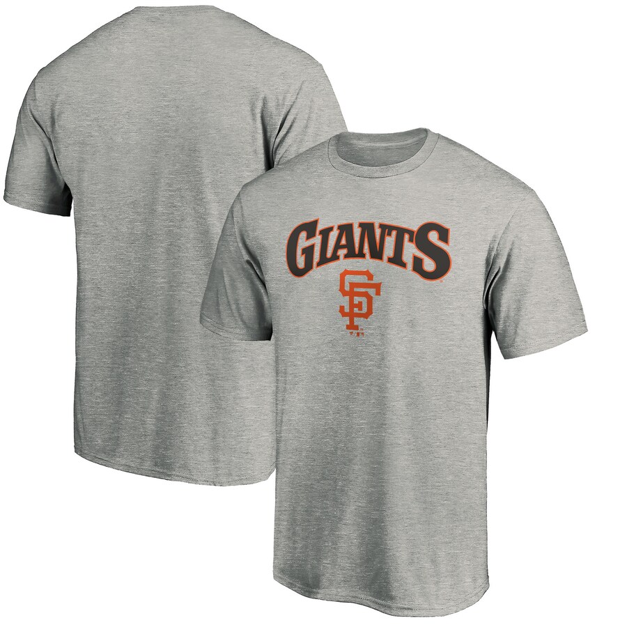 Men's San Francisco Giants Heather Gray Cooperstown Collection Wahconah T-Shirt