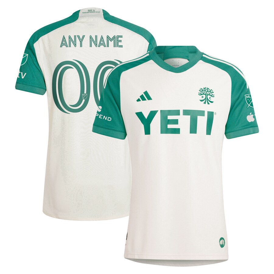 Men's Austin FC  adidas Tan 2024 The Armadillo Kit Authentic Custom Jersey
