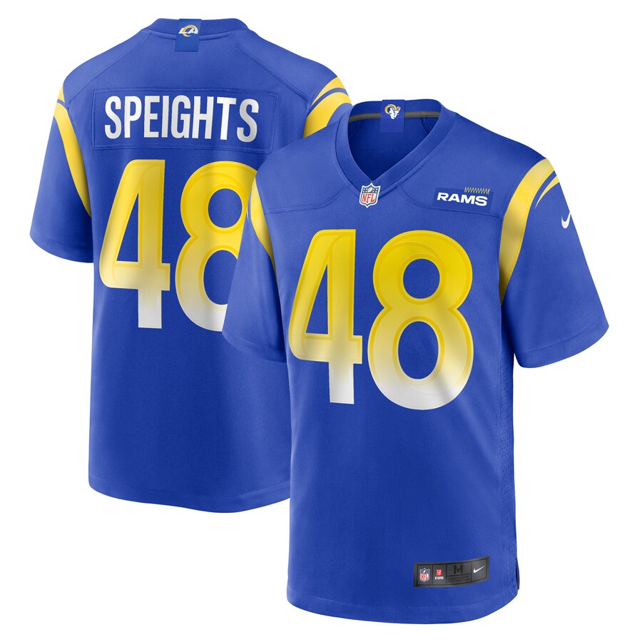Men's Los Angeles Rams Omar Speights Nike  Royal Game Jersey
