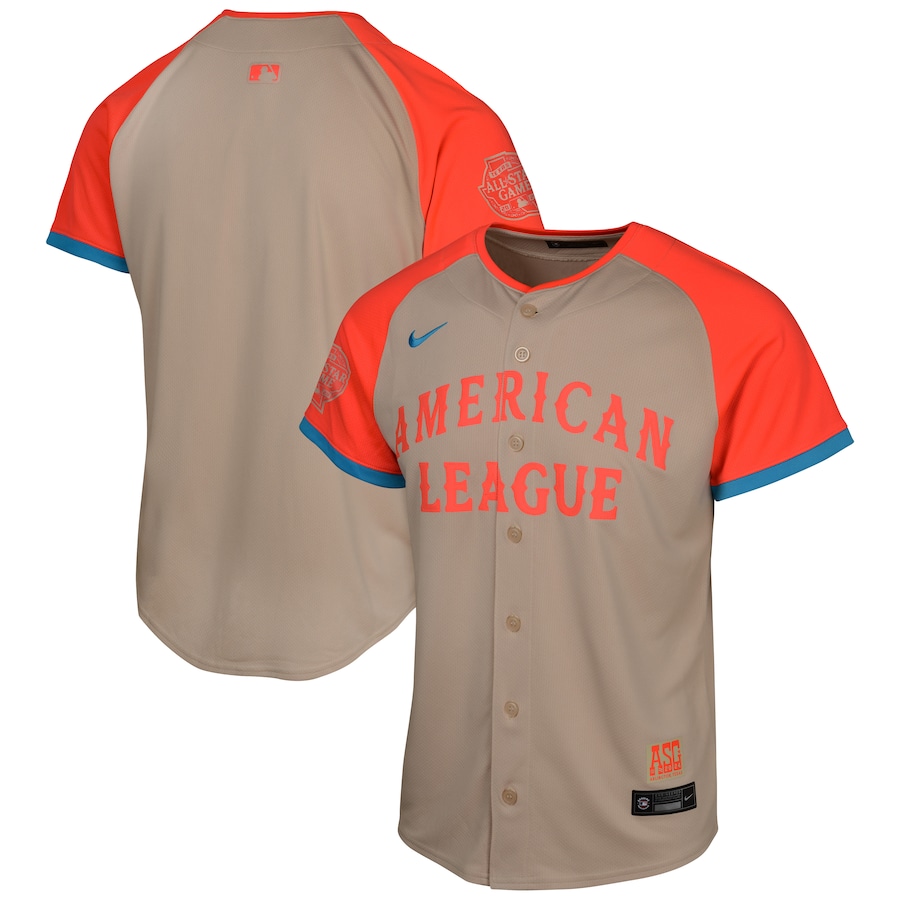 Youth American League  Nike Cream 2024 MLB All-Star Game Limited Jersey