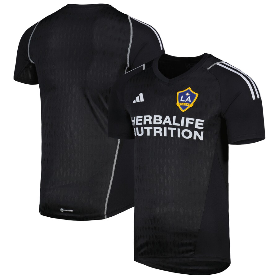 Men's LA Galaxy adidas Black 2023 Replica Goalkeeper Jersey