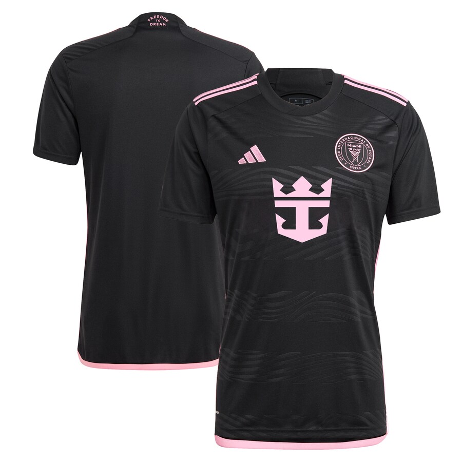 Men's Inter Miami CF  adidas Black 2024 La Noche Replica Jersey