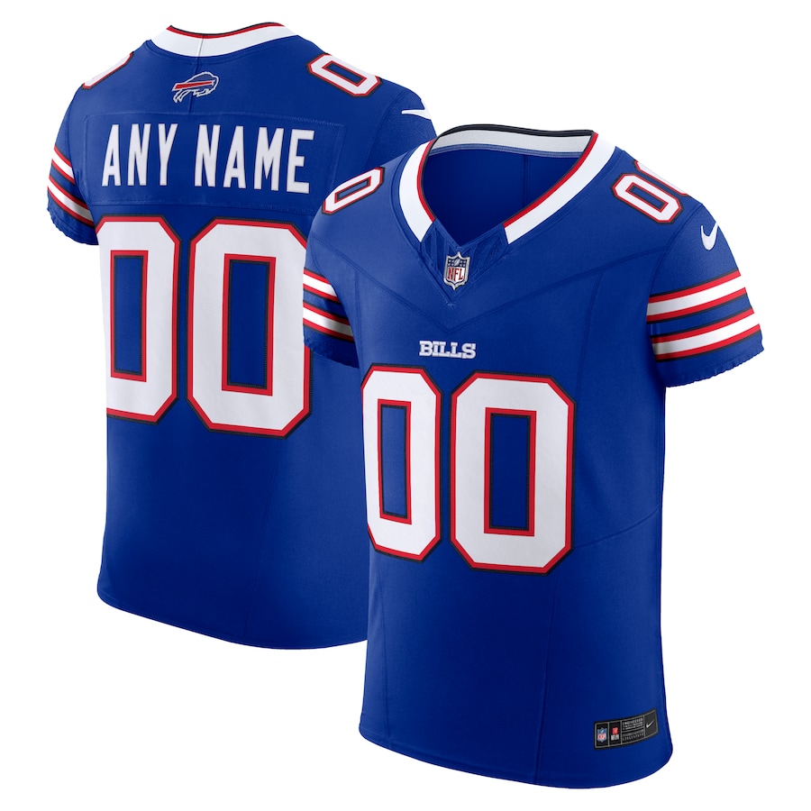 Men's Buffalo Bills Nike Royal Vapor F.U.S.E. Elite Custom Jersey