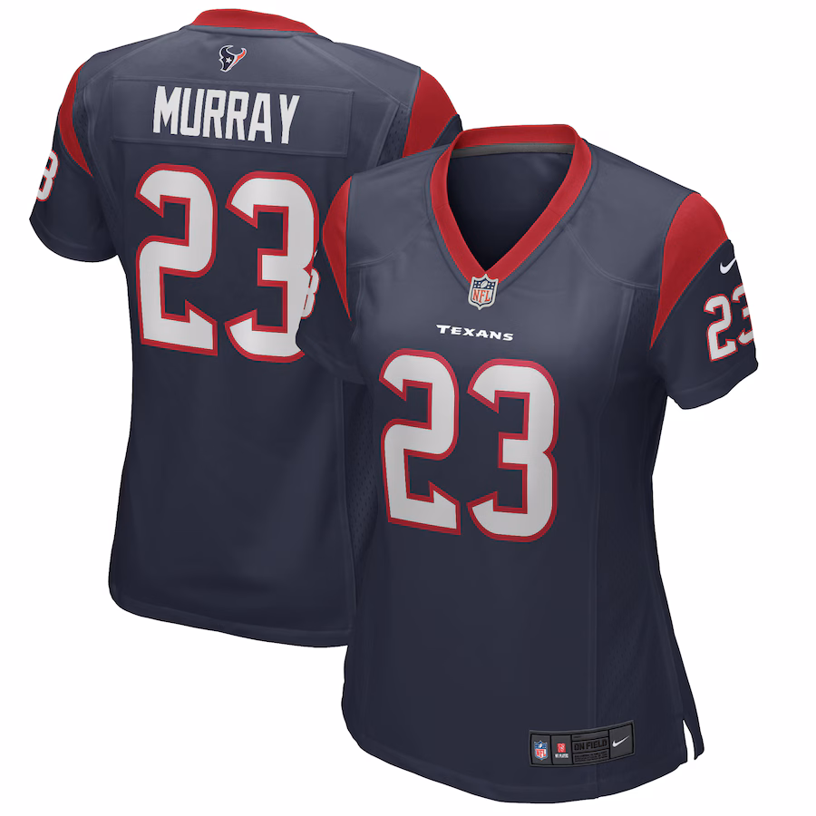 Women's Houston Texans Eric Murray Nike Navy Player Game Jersey