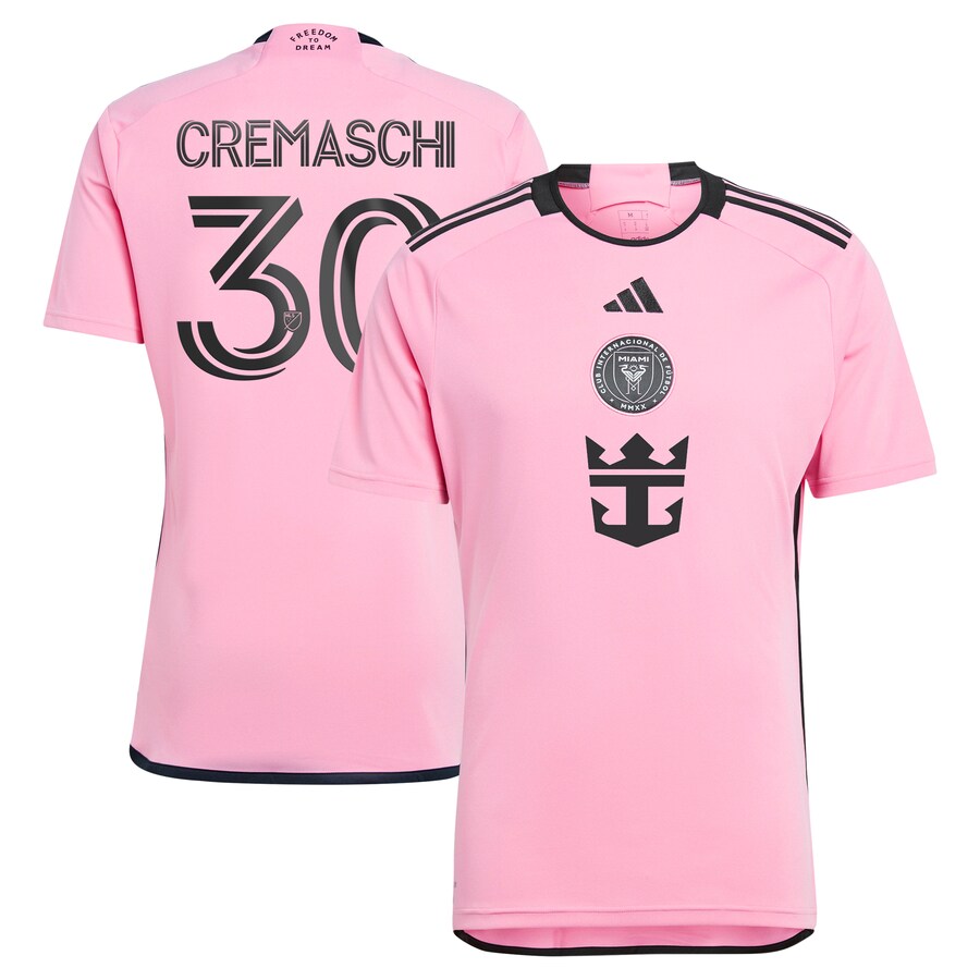 Men's Inter Miami CF Benjamin Cremaschi adidas Pink 2024 2getherness Replica Player Jersey