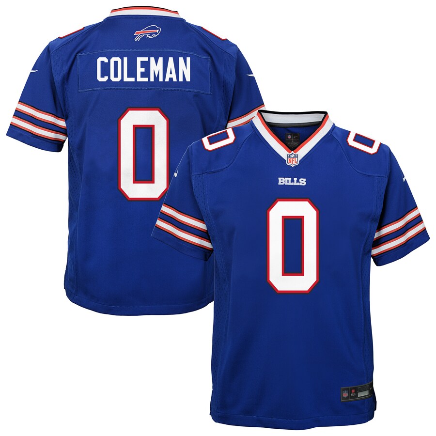 Youth Buffalo Bills Keon Coleman Nike Royal Team Game Jersey