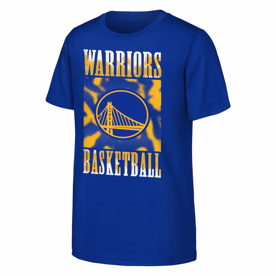 Youth Golden State Warriors  Royal Garage Hero T-Shirt