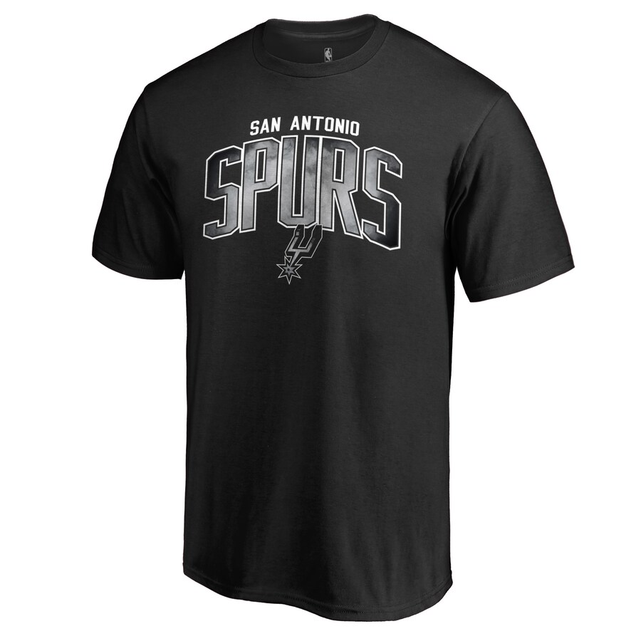 Men's San Antonio Spurs Black Arch Smoke T-Shirt