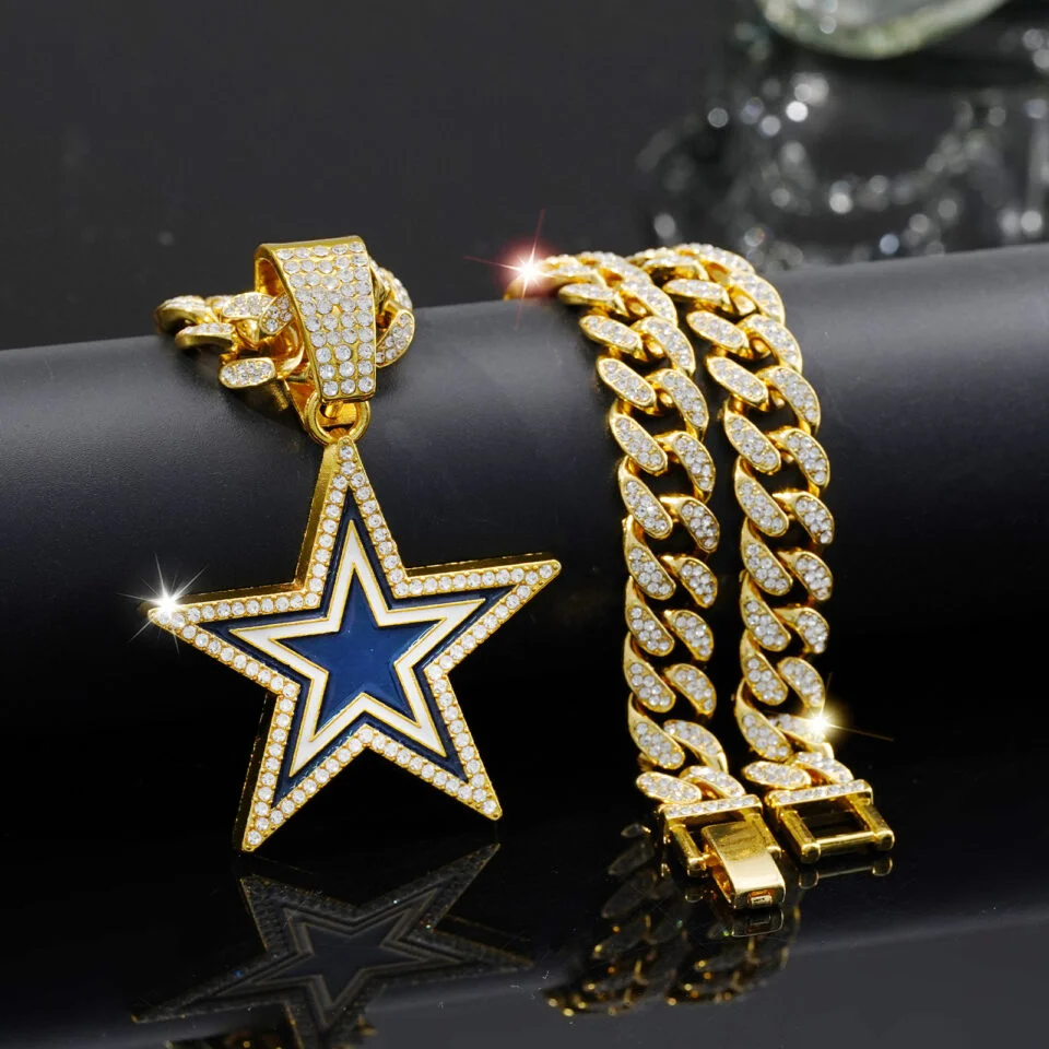 Dallas Cowboys Pendant Necklace