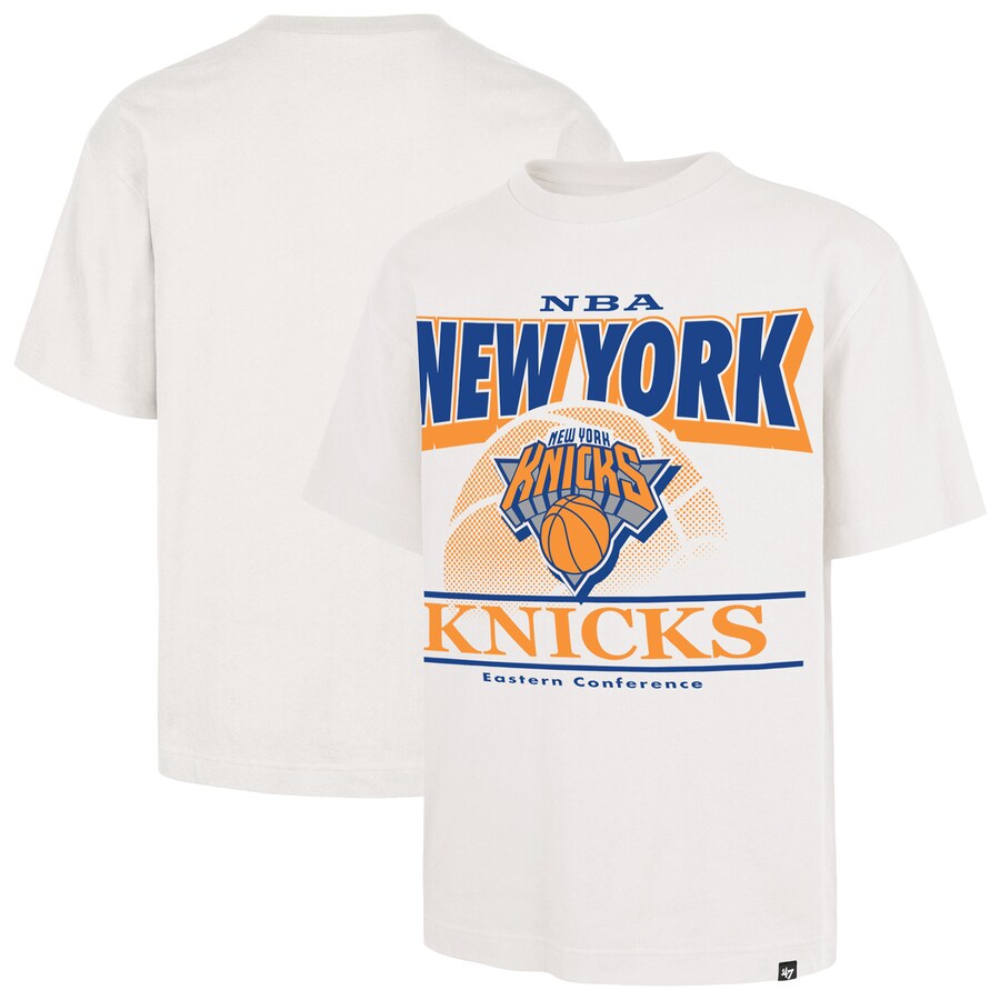 Men's New York Knicks  '47 White City Edition Shifty Foundation T-Shirt