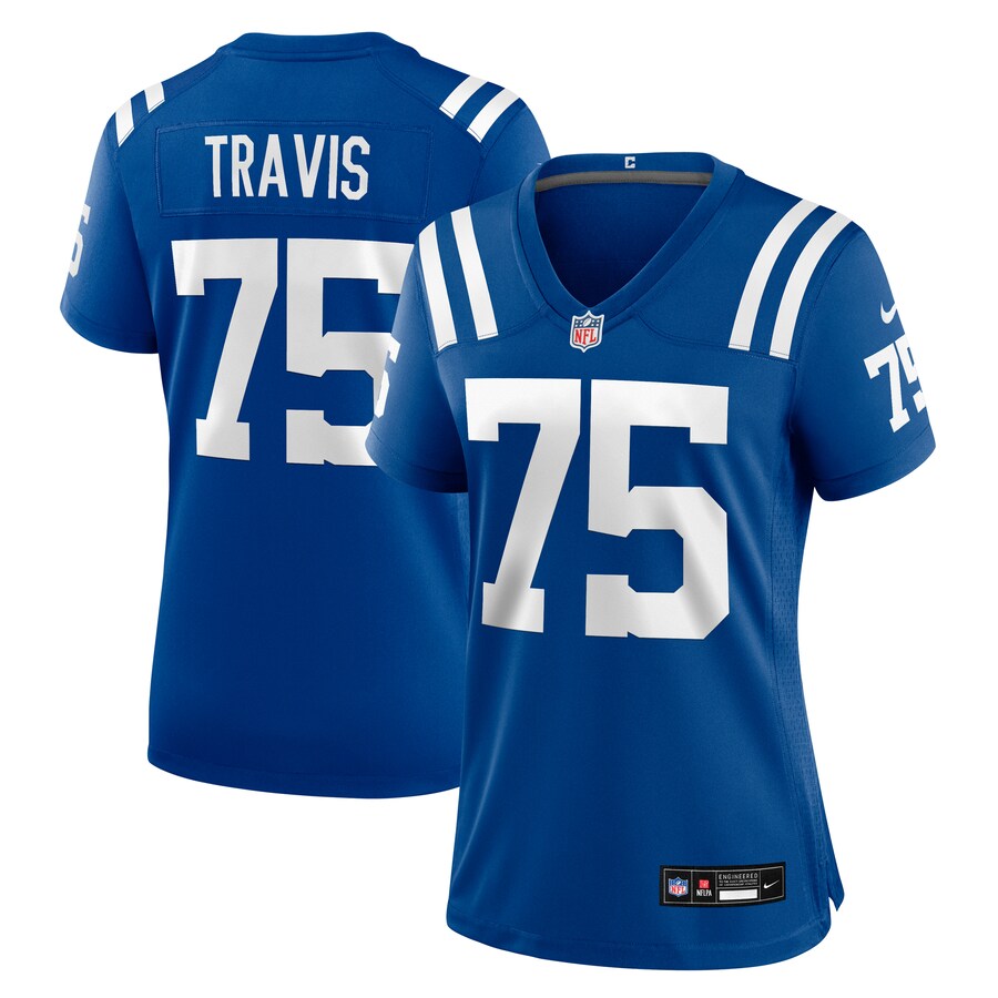 Women's Indianapolis Colts Jalen Travis Nike Royal Team Game Jersey
